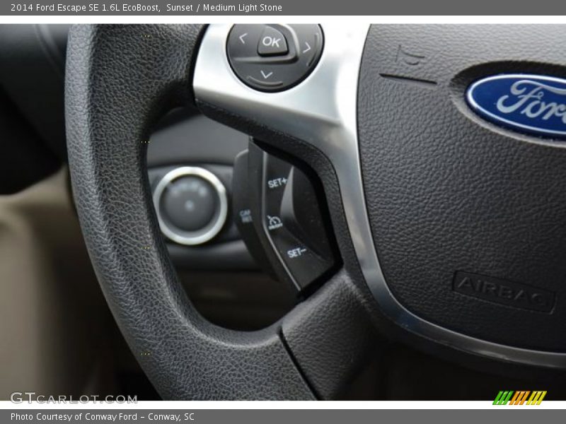 Sunset / Medium Light Stone 2014 Ford Escape SE 1.6L EcoBoost