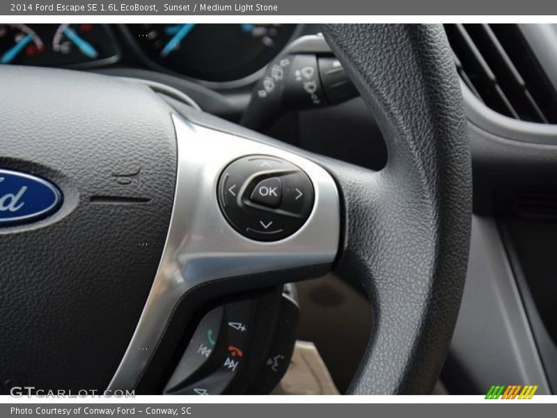 Sunset / Medium Light Stone 2014 Ford Escape SE 1.6L EcoBoost