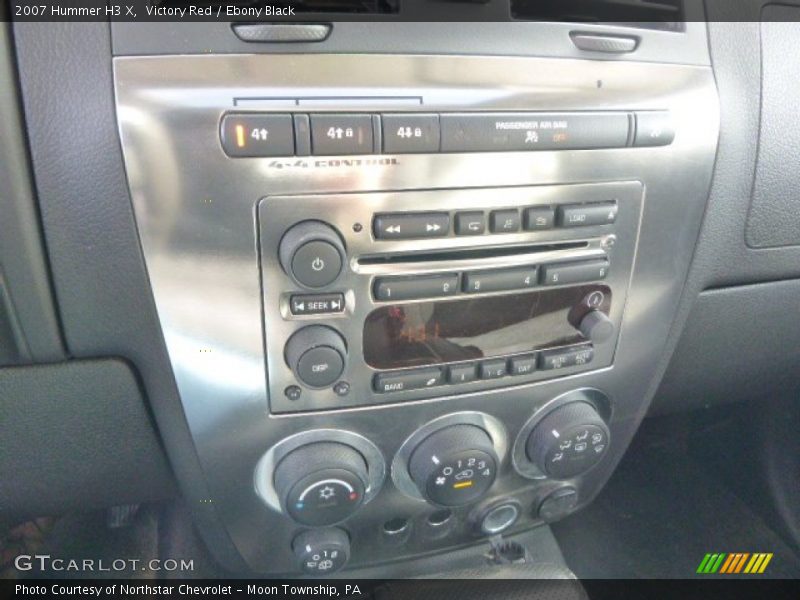 Victory Red / Ebony Black 2007 Hummer H3 X