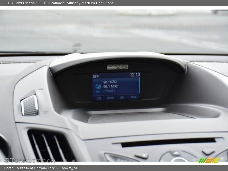 Sunset / Medium Light Stone 2014 Ford Escape SE 1.6L EcoBoost