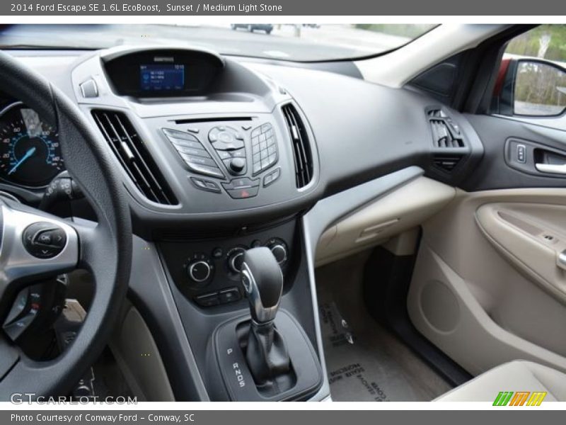 Sunset / Medium Light Stone 2014 Ford Escape SE 1.6L EcoBoost