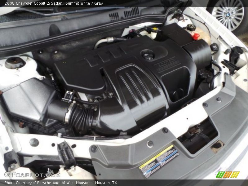 Summit White / Gray 2008 Chevrolet Cobalt LS Sedan
