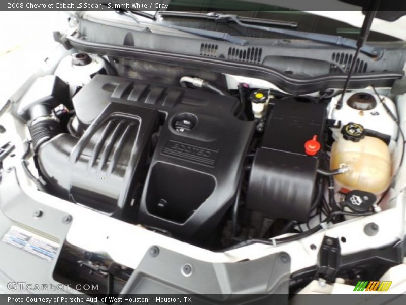 Summit White / Gray 2008 Chevrolet Cobalt LS Sedan
