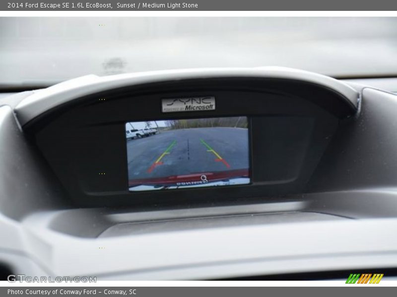 Sunset / Medium Light Stone 2014 Ford Escape SE 1.6L EcoBoost