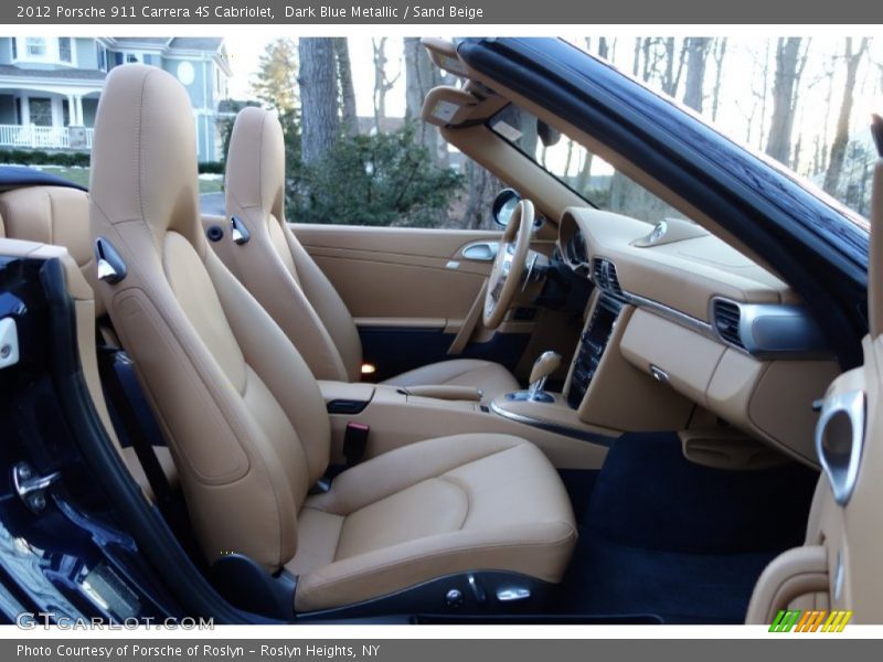 Front Seat of 2012 911 Carrera 4S Cabriolet