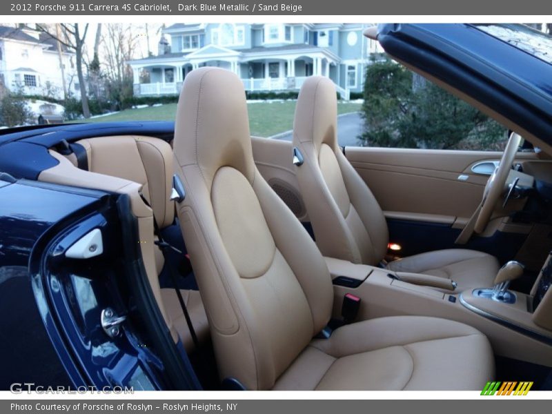 Front Seat of 2012 911 Carrera 4S Cabriolet
