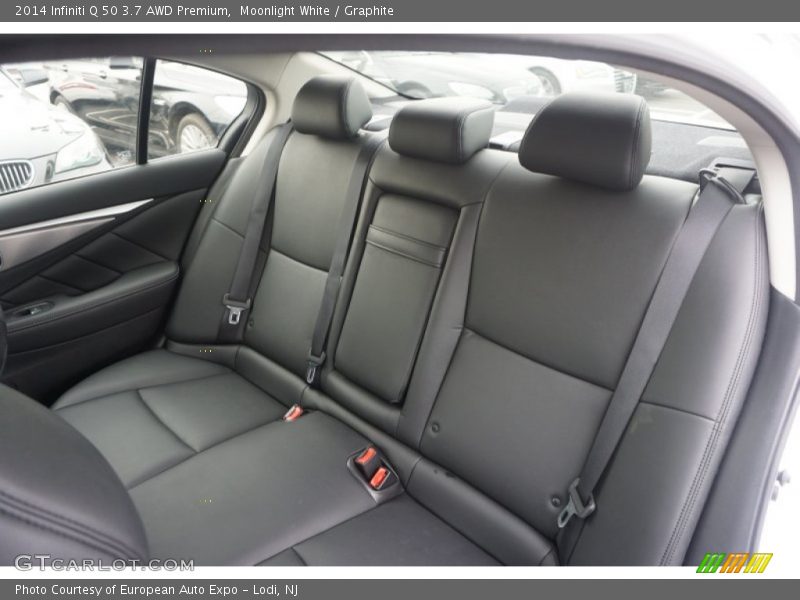 Moonlight White / Graphite 2014 Infiniti Q 50 3.7 AWD Premium