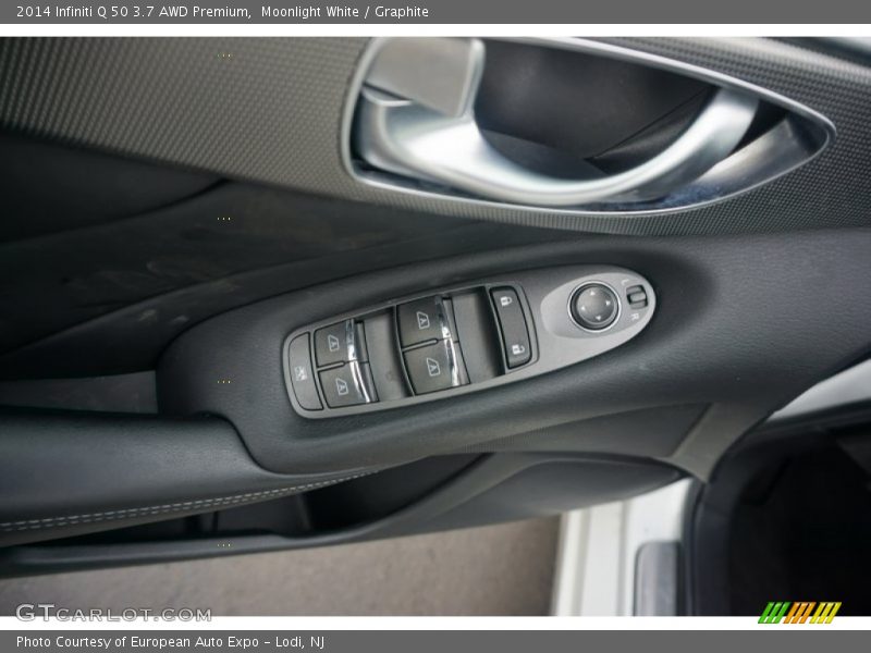 Moonlight White / Graphite 2014 Infiniti Q 50 3.7 AWD Premium