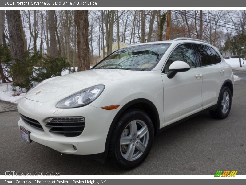 Sand White / Luxor Beige 2011 Porsche Cayenne S