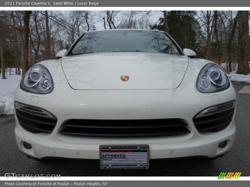 Sand White / Luxor Beige 2011 Porsche Cayenne S