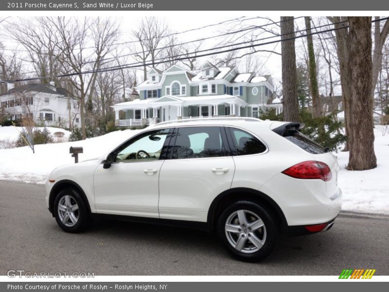 Sand White / Luxor Beige 2011 Porsche Cayenne S