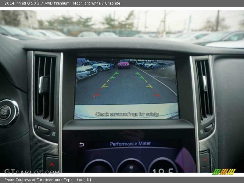 Moonlight White / Graphite 2014 Infiniti Q 50 3.7 AWD Premium
