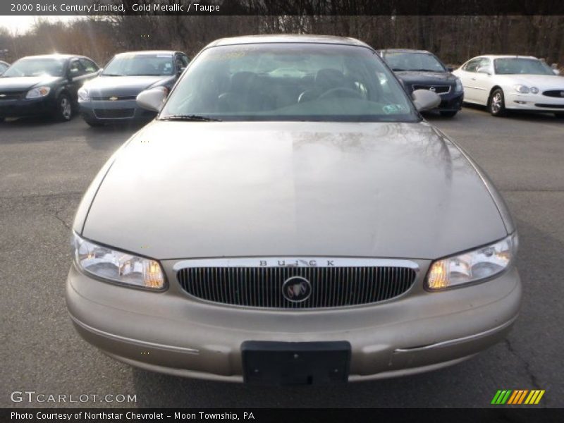 Gold Metallic / Taupe 2000 Buick Century Limited