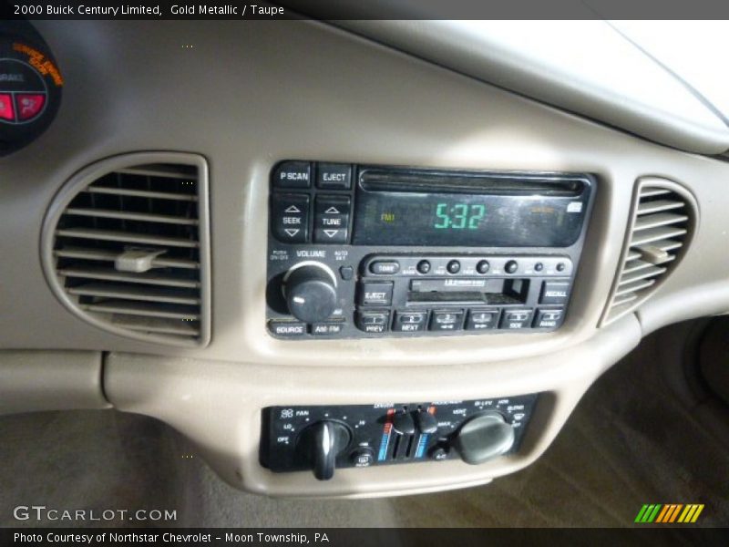 Gold Metallic / Taupe 2000 Buick Century Limited