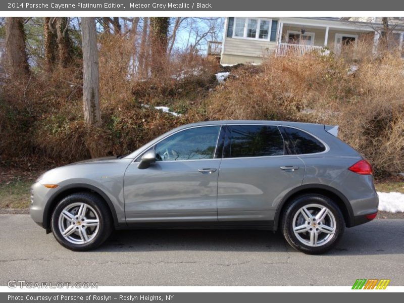  2014 Cayenne Platinum Edition Meteor Grey Metallic