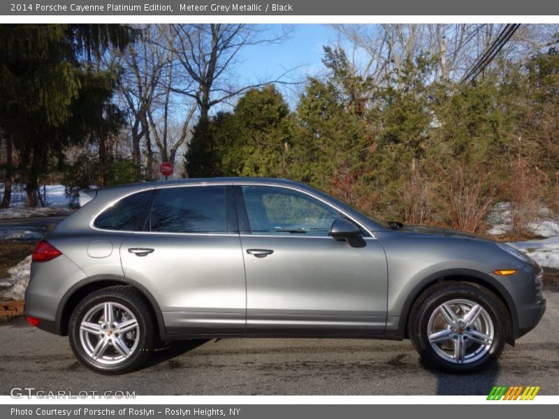  2014 Cayenne Platinum Edition Meteor Grey Metallic