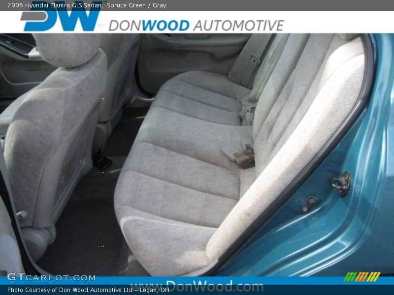 Spruce Green / Gray 2006 Hyundai Elantra GLS Sedan