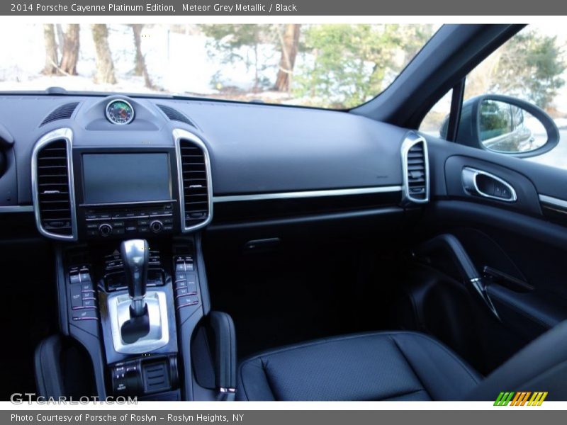 Meteor Grey Metallic / Black 2014 Porsche Cayenne Platinum Edition