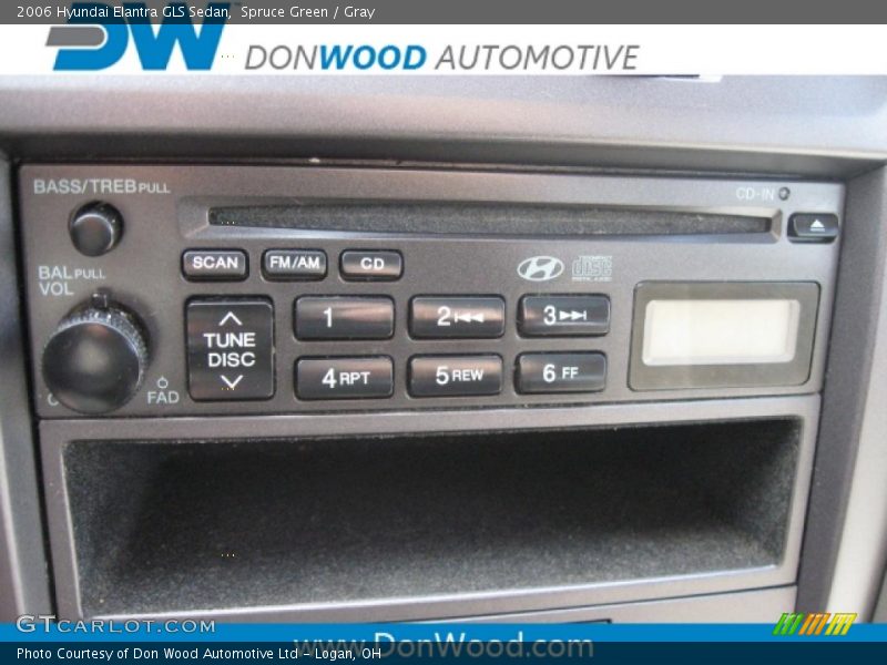 Spruce Green / Gray 2006 Hyundai Elantra GLS Sedan
