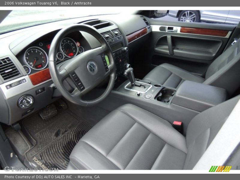  2006 Touareg V6 Anthracite Interior