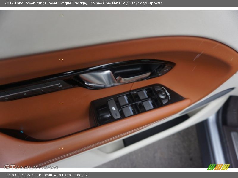 Orkney Grey Metallic / Tan/Ivory/Espresso 2012 Land Rover Range Rover Evoque Prestige