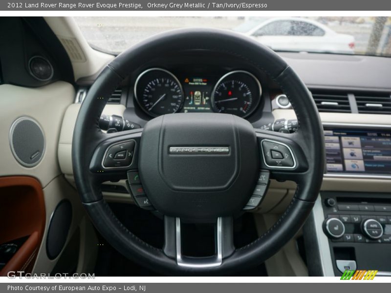  2012 Range Rover Evoque Prestige Steering Wheel