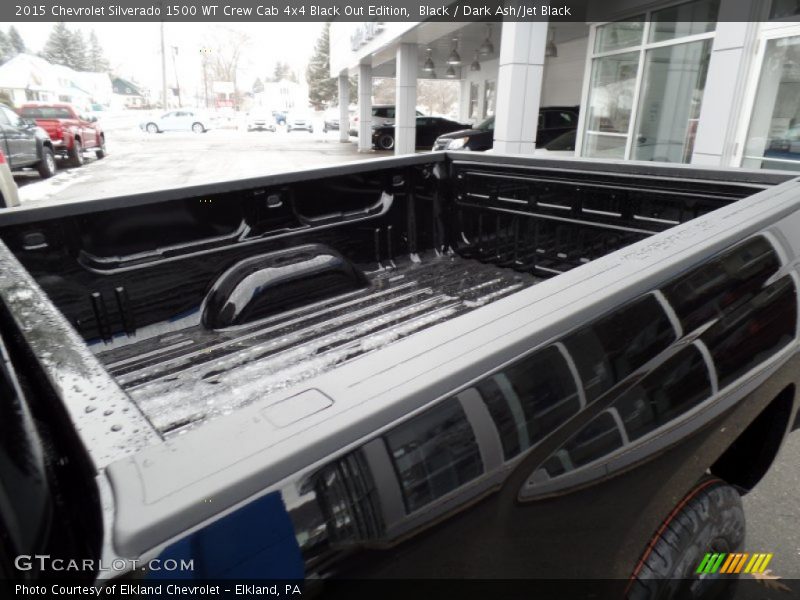 Black / Dark Ash/Jet Black 2015 Chevrolet Silverado 1500 WT Crew Cab 4x4 Black Out Edition