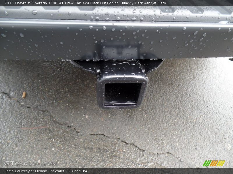 Black / Dark Ash/Jet Black 2015 Chevrolet Silverado 1500 WT Crew Cab 4x4 Black Out Edition