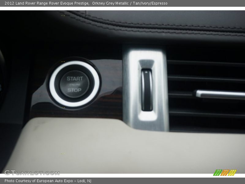 Orkney Grey Metallic / Tan/Ivory/Espresso 2012 Land Rover Range Rover Evoque Prestige