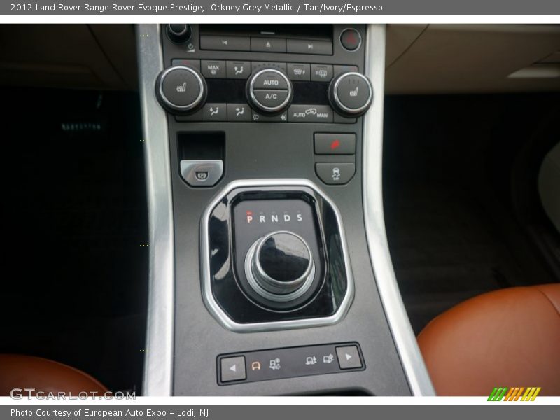 Orkney Grey Metallic / Tan/Ivory/Espresso 2012 Land Rover Range Rover Evoque Prestige