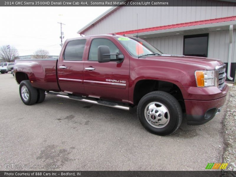 Front 3/4 View of 2014 Sierra 3500HD Denali Crew Cab 4x4