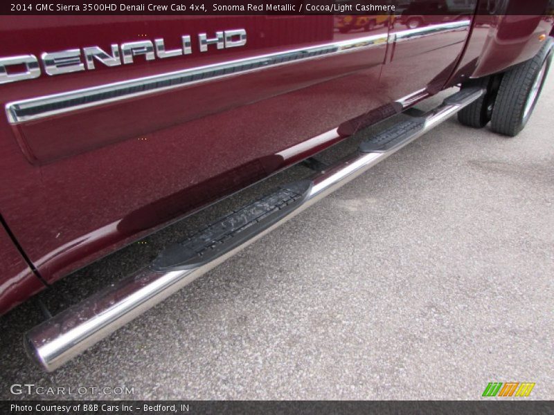 Sonoma Red Metallic / Cocoa/Light Cashmere 2014 GMC Sierra 3500HD Denali Crew Cab 4x4