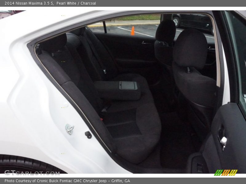 Pearl White / Charcoal 2014 Nissan Maxima 3.5 S