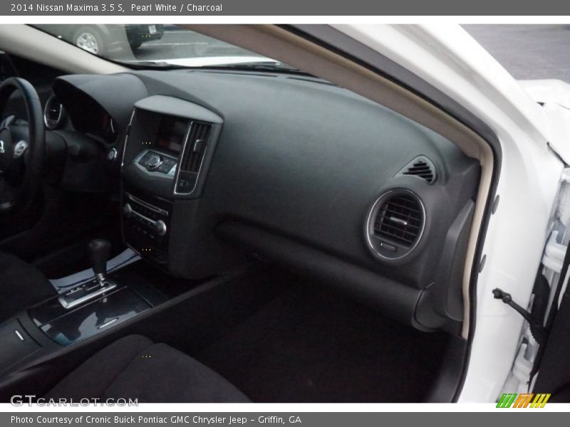 Pearl White / Charcoal 2014 Nissan Maxima 3.5 S