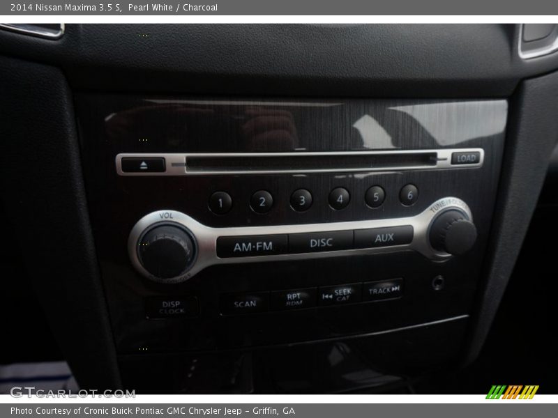 Pearl White / Charcoal 2014 Nissan Maxima 3.5 S