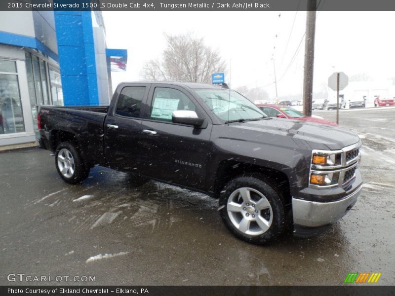 Front 3/4 View of 2015 Silverado 1500 LS Double Cab 4x4