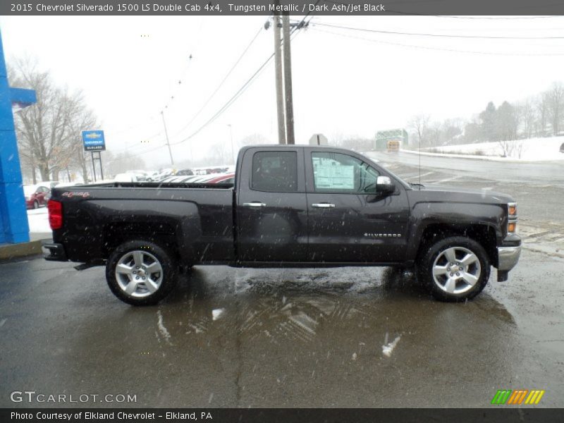 Tungsten Metallic / Dark Ash/Jet Black 2015 Chevrolet Silverado 1500 LS Double Cab 4x4