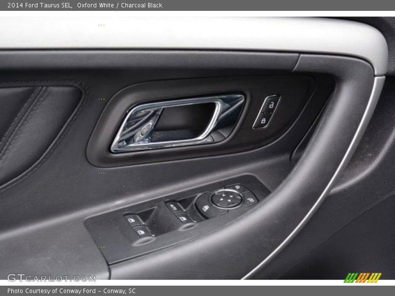 Oxford White / Charcoal Black 2014 Ford Taurus SEL