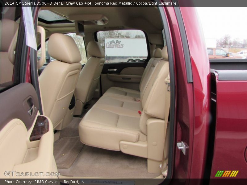 Sonoma Red Metallic / Cocoa/Light Cashmere 2014 GMC Sierra 3500HD Denali Crew Cab 4x4