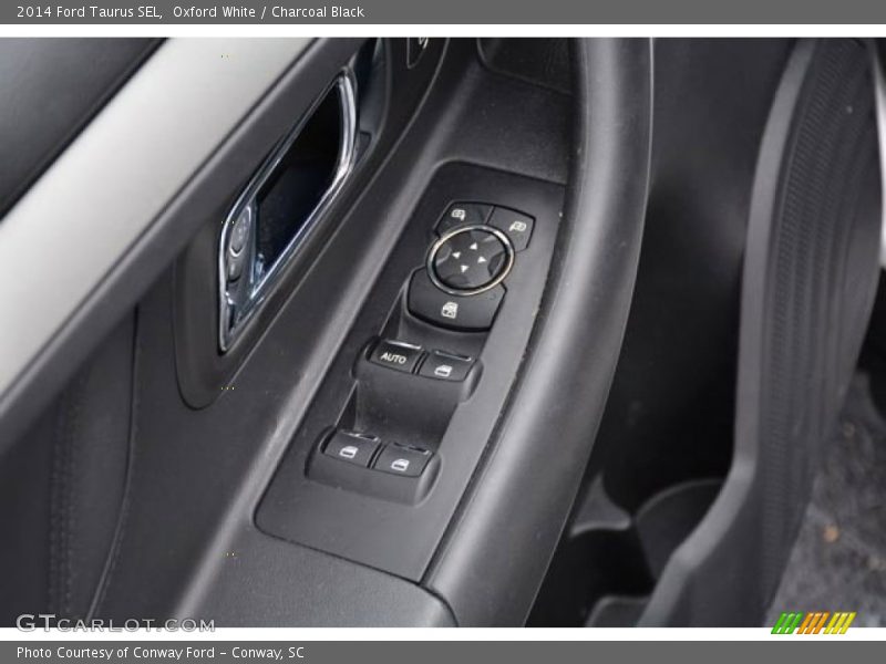 Oxford White / Charcoal Black 2014 Ford Taurus SEL