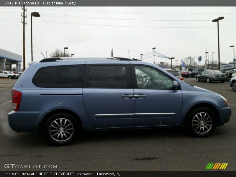 Glacier Blue / Gray 2012 Kia Sedona EX