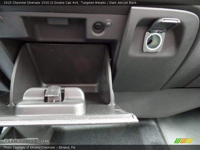 Tungsten Metallic / Dark Ash/Jet Black 2015 Chevrolet Silverado 1500 LS Double Cab 4x4