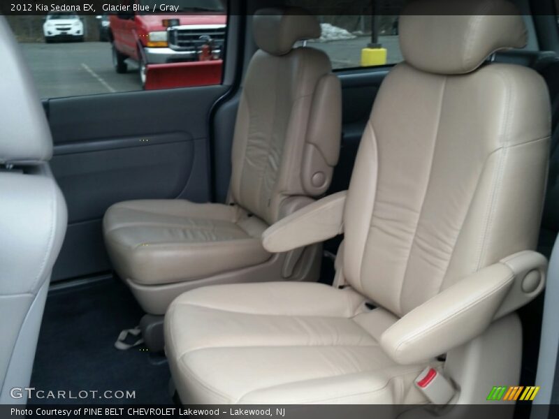 Glacier Blue / Gray 2012 Kia Sedona EX