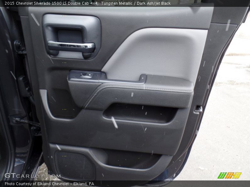 Tungsten Metallic / Dark Ash/Jet Black 2015 Chevrolet Silverado 1500 LS Double Cab 4x4