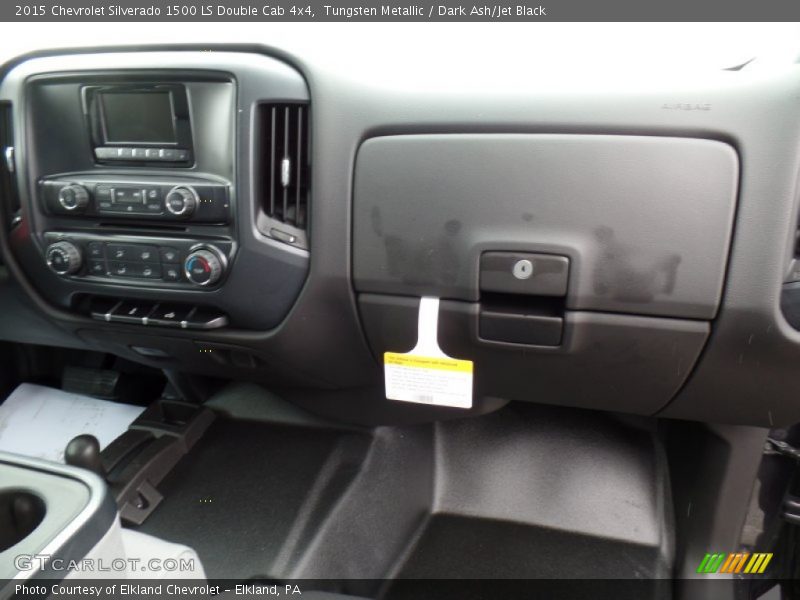 Tungsten Metallic / Dark Ash/Jet Black 2015 Chevrolet Silverado 1500 LS Double Cab 4x4