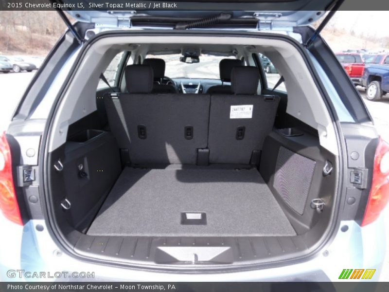 Silver Topaz Metallic / Jet Black 2015 Chevrolet Equinox LS