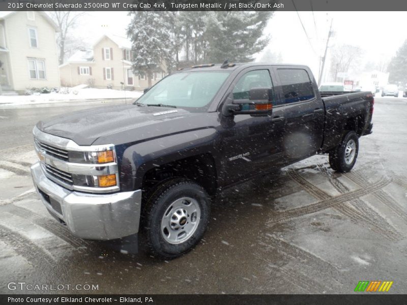 Tungsten Metallic / Jet Black/Dark Ash 2015 Chevrolet Silverado 2500HD WT Crew Cab 4x4