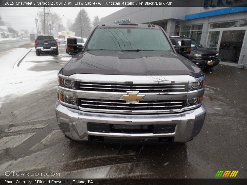 Tungsten Metallic / Jet Black/Dark Ash 2015 Chevrolet Silverado 2500HD WT Crew Cab 4x4