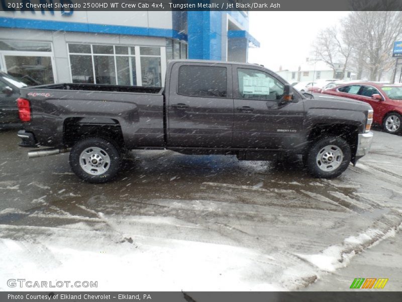 Tungsten Metallic / Jet Black/Dark Ash 2015 Chevrolet Silverado 2500HD WT Crew Cab 4x4