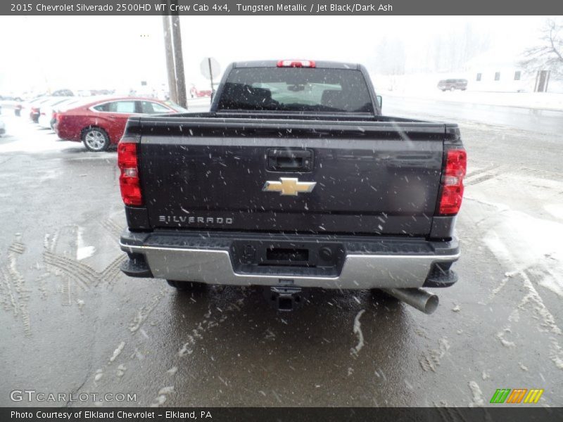 Tungsten Metallic / Jet Black/Dark Ash 2015 Chevrolet Silverado 2500HD WT Crew Cab 4x4